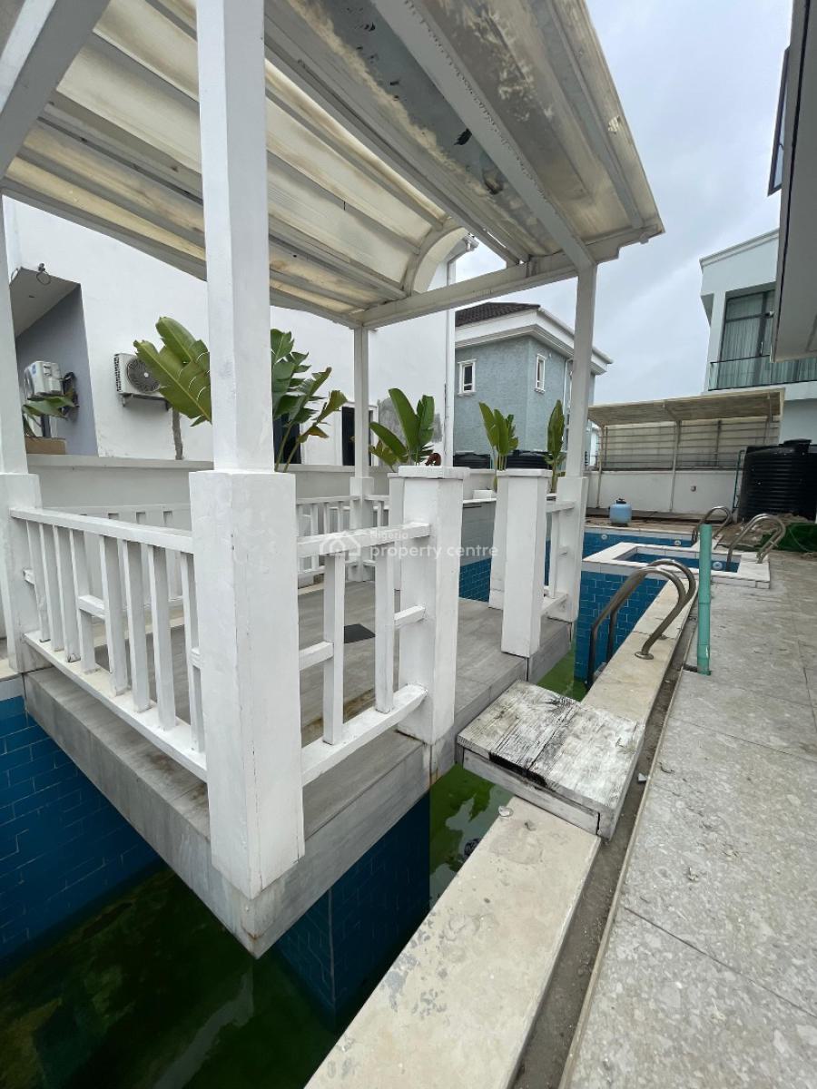 Exquisitely Built 5 Bedroom with Cinema,elevator ,pool, Open Terrace, Osapa, Lekki, Lagos, Detached Duplex for Sale
