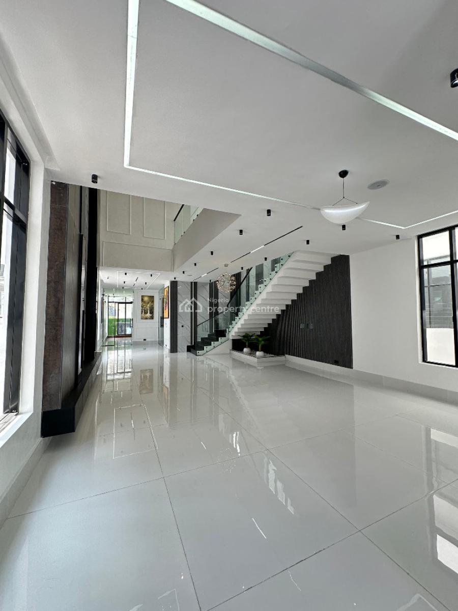 Spacious Luxury 5 Bedroom Fully Detached Duplex with Bq, Swimming Pool, 2nd Toll Gate, Lekki, Lagos, Detached Duplex for Sale