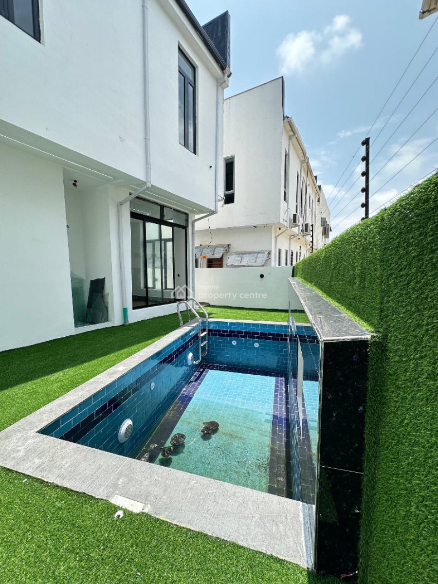 Spacious Luxury 5 Bedroom Fully Detached Duplex with Bq, Swimming Pool, 2nd Toll Gate, Lekki, Lagos, Detached Duplex for Sale