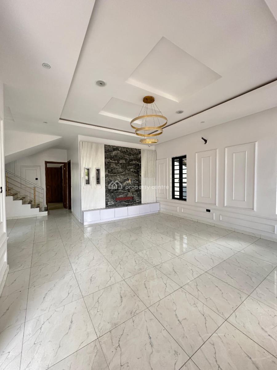 Well-built Spacious Luxury 5 Bedroom Fully Detached Duplex with Bq, 2nd Toll Gate, Lekki, Lagos, Detached Duplex for Sale