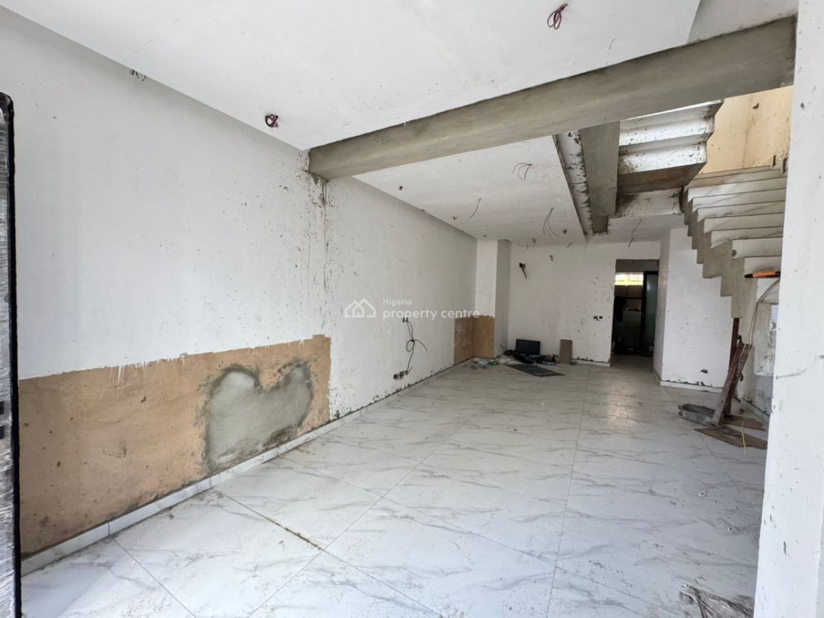 4 Bedroom Carcass Terrace Duplex with Bq, Banana Island, Ikoyi, Lagos, Terraced Duplex for Sale