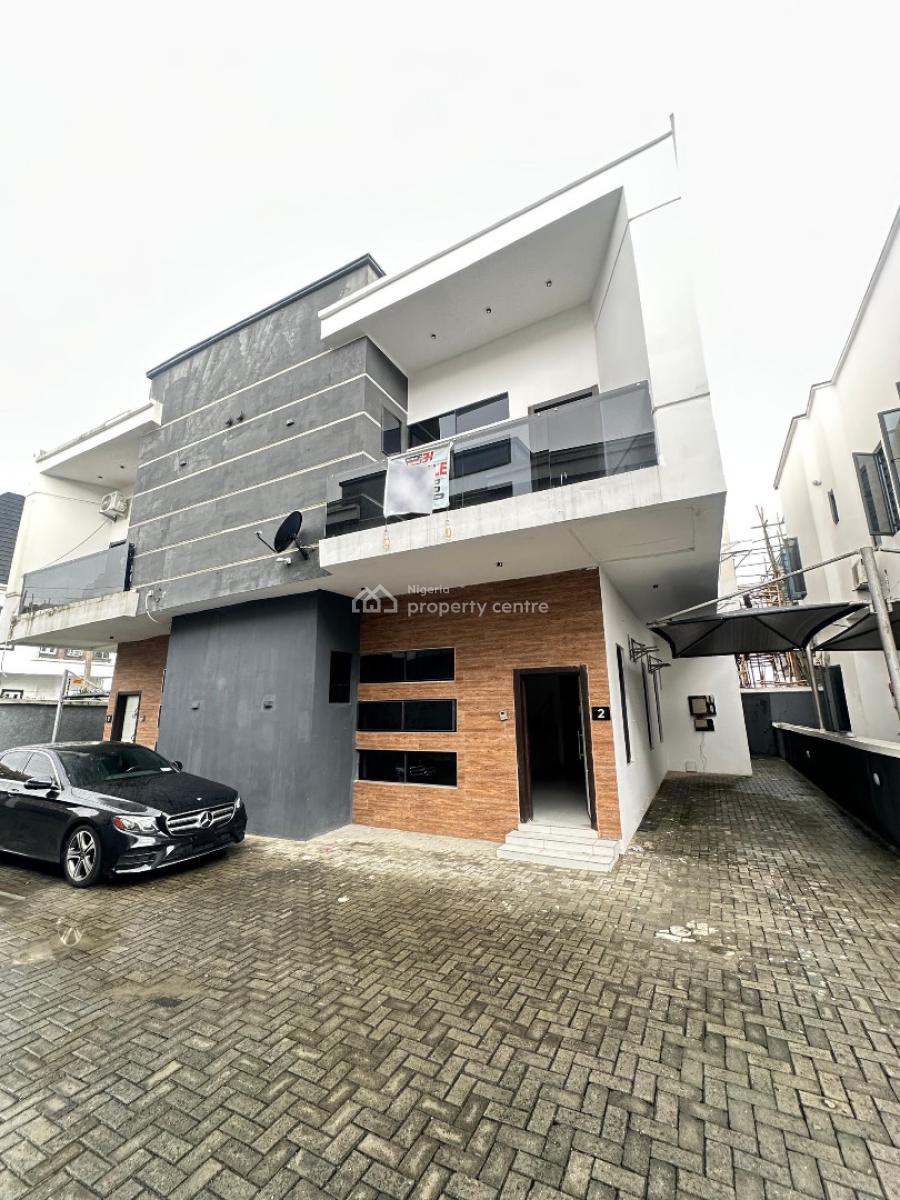 Well-built Spacious Affordable 4 Bedroom Semi-detached Duplex with Bq, 2nd Toll Gate, Lekki, Lagos, Semi-detached Duplex for Sale
