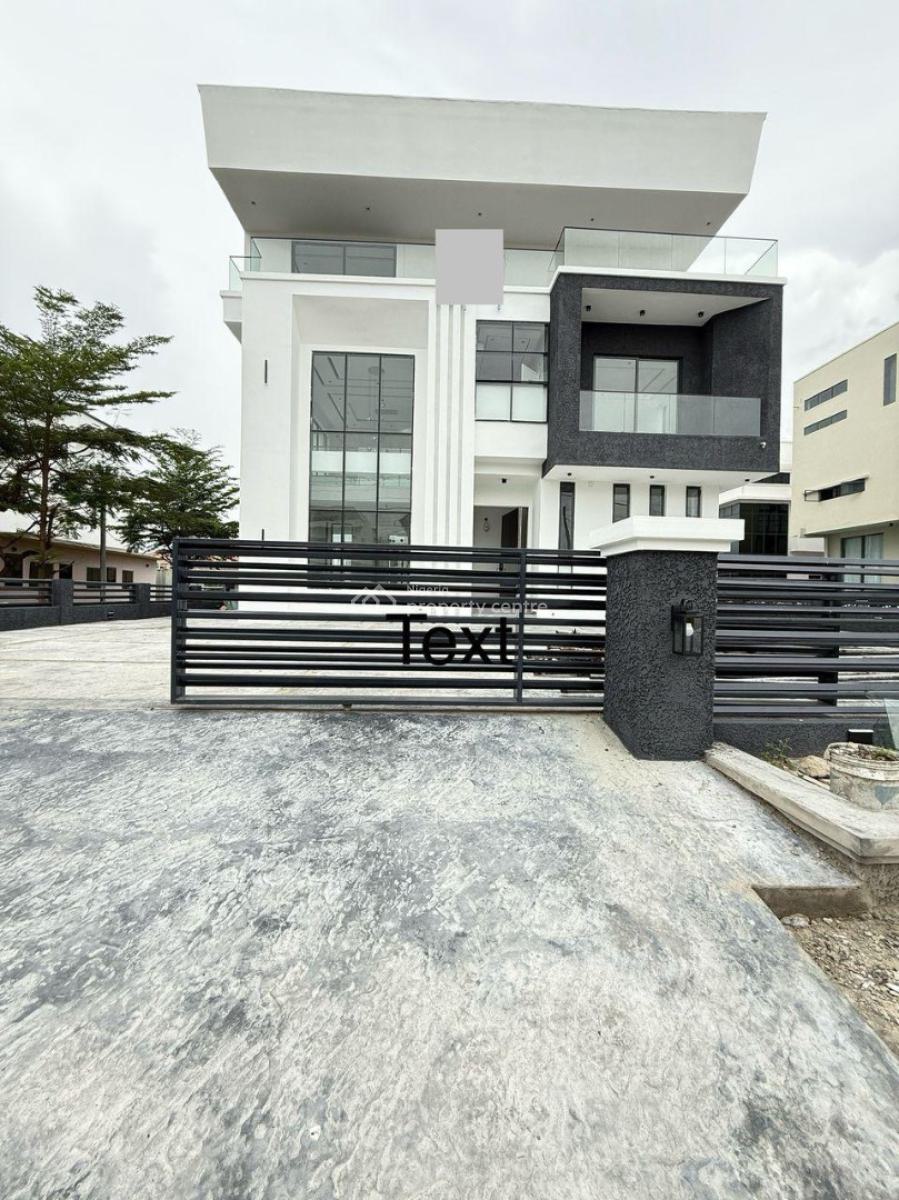 Exquisitely Built 5 Bedroom with Cinema, Rooftop Terrace ,pool & Bq, Osapa, Lekki, Lagos, Detached Duplex for Sale