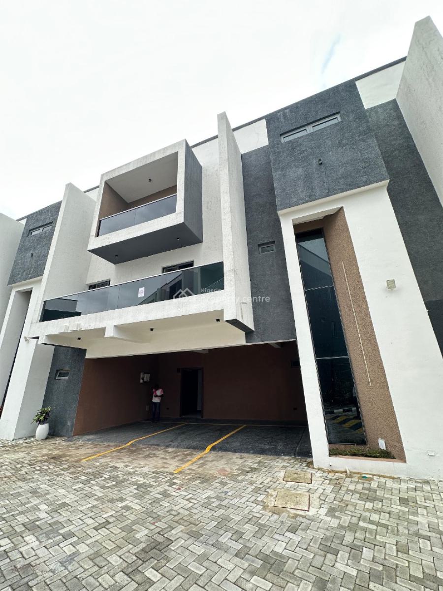 Well-built Luxury 4 Bedroom Maisonette with Bq, Pool and More, Ikate, Lekki, Lagos, Block of Flats for Sale