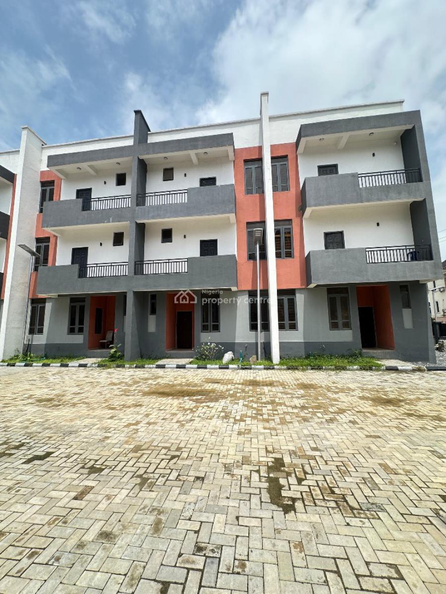 Most Affordable Spacious Luxury 4 Bedroom Terrace Duplex with Bq, Ikate, Lekki, Lagos, Terraced Duplex for Sale