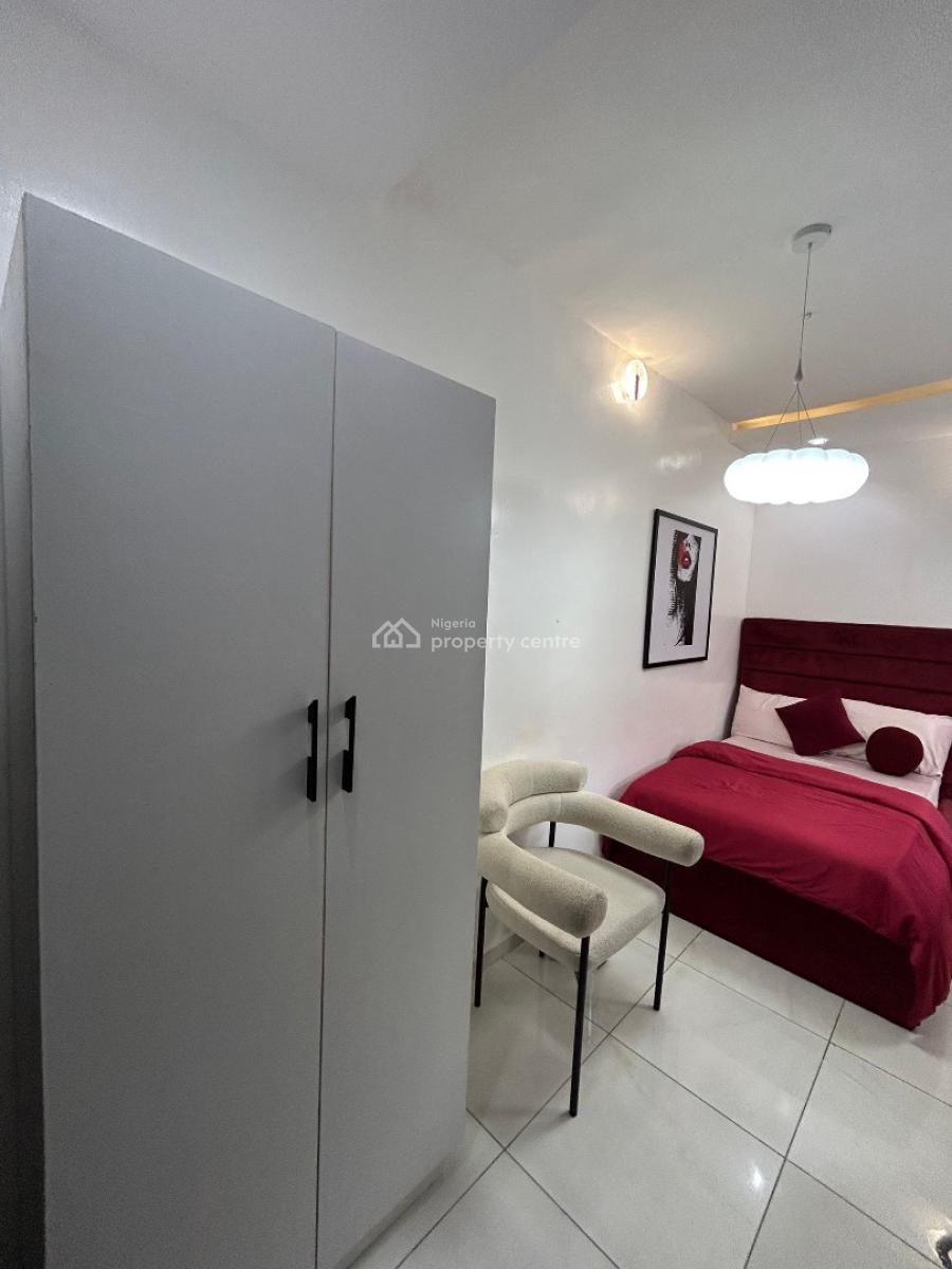 *scarlet Rosa Studio*   Finely Furnished Studio Apartment with Swimmin, Oniru, Lekki Phase 1, Lekki, Lagos, Detached Duplex Short Let