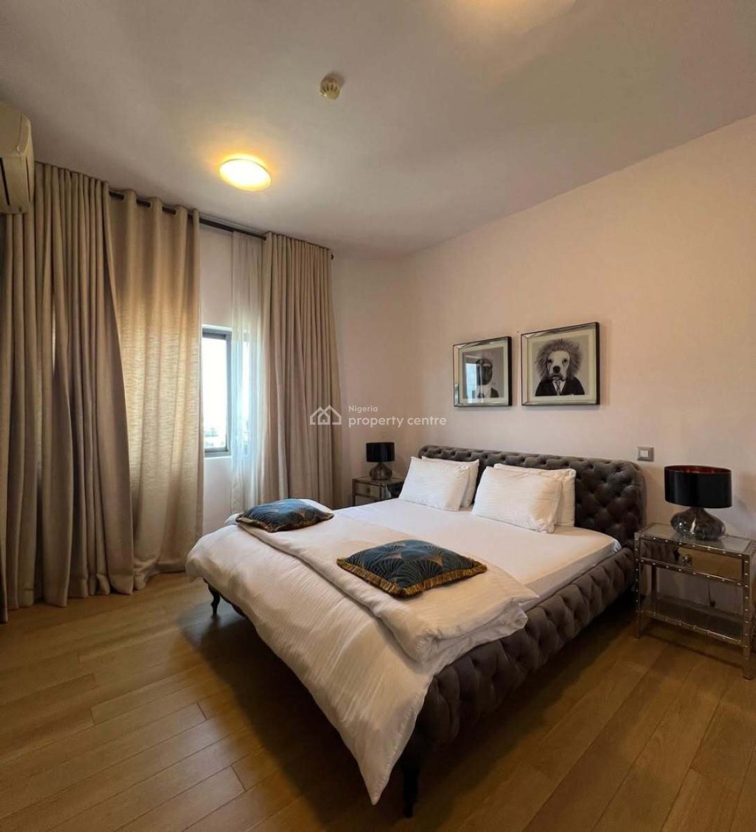 Luxury Furnished 3-bedroom High-floor Apartment with Bq, Victoria Island (vi), Lagos, Flat / Apartment for Rent