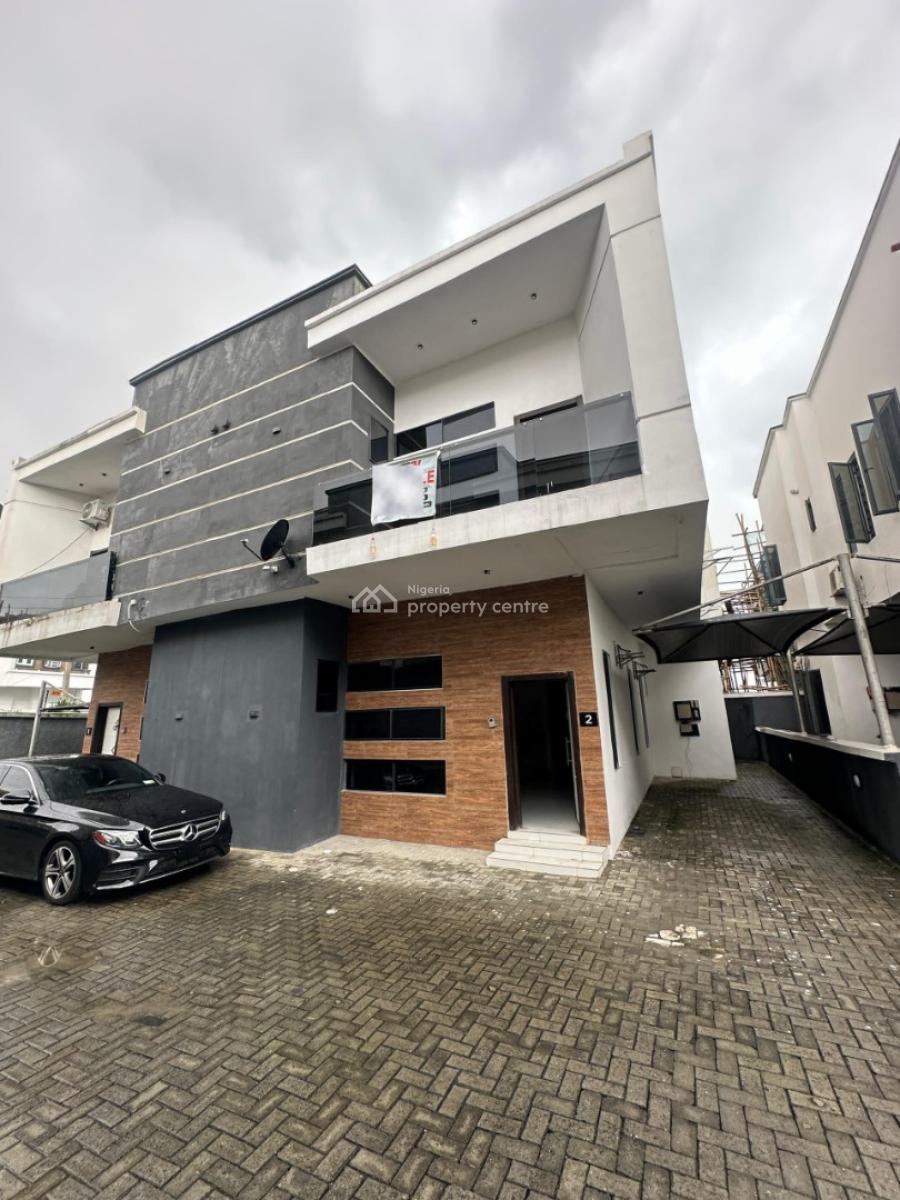 Affordable 4 Bedroom Semi Detached Duplex with Bq, Affordable 4 Bedroom Semi Detached Duplex with Bq in 2nd Toll Gate Le, Lekki, Lagos, Detached Duplex for Sale