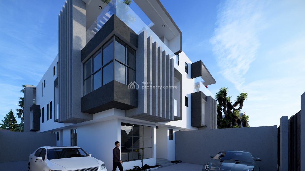 Modern 3-bedroom Semi-detached Duplex with Open Roof on 2 Floors, Forthright Garden Estate, Berger, Arepo, Ogun, Semi-detached Duplex for Sale