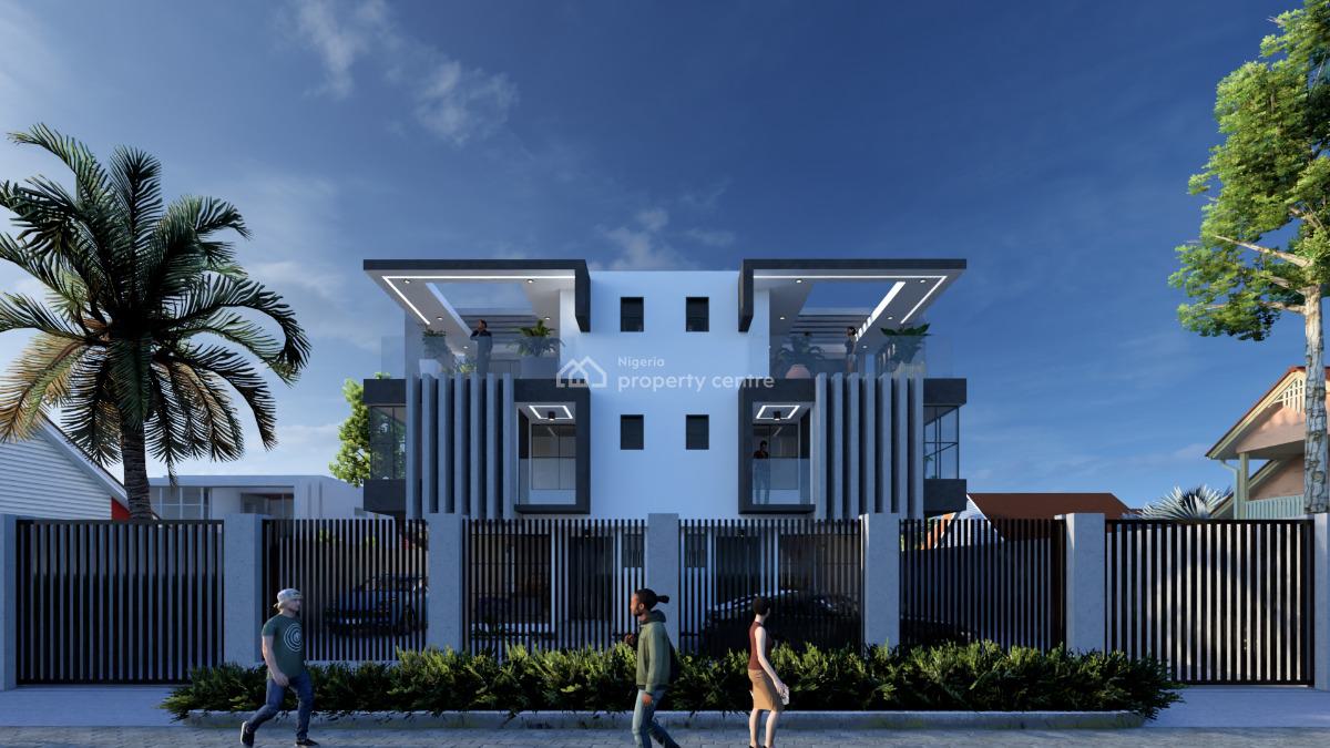 Modern 3-bedroom Semi-detached Duplex with Open Roof on 2 Floors, Forthright Garden Estate, Berger, Arepo, Ogun, Semi-detached Duplex for Sale