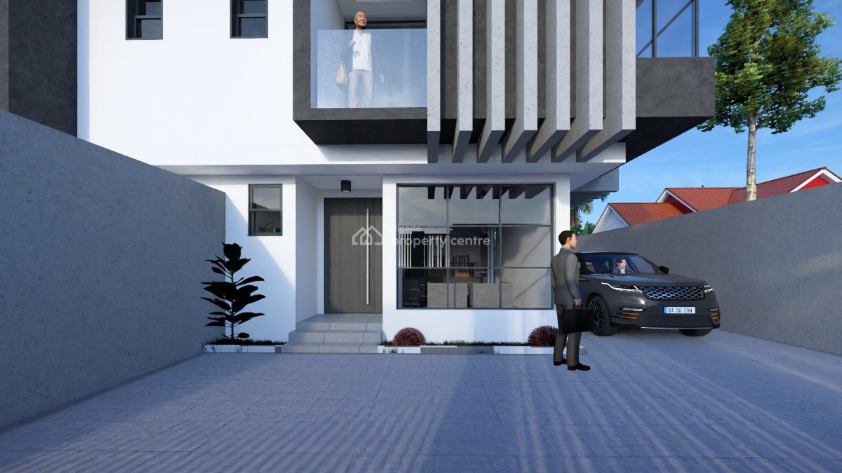 Modern 3-bedroom Semi-detached Duplex with Open Roof on 2 Floors, Forthright Garden Estate, Berger, Arepo, Ogun, Semi-detached Duplex for Sale