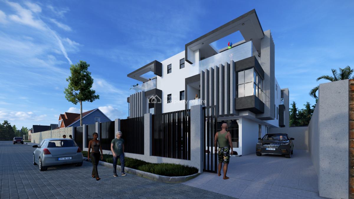 Modern 3-bedroom Semi-detached Duplex with Open Roof on 2 Floors, Forthright Garden Estate, Berger, Arepo, Ogun, Semi-detached Duplex for Sale