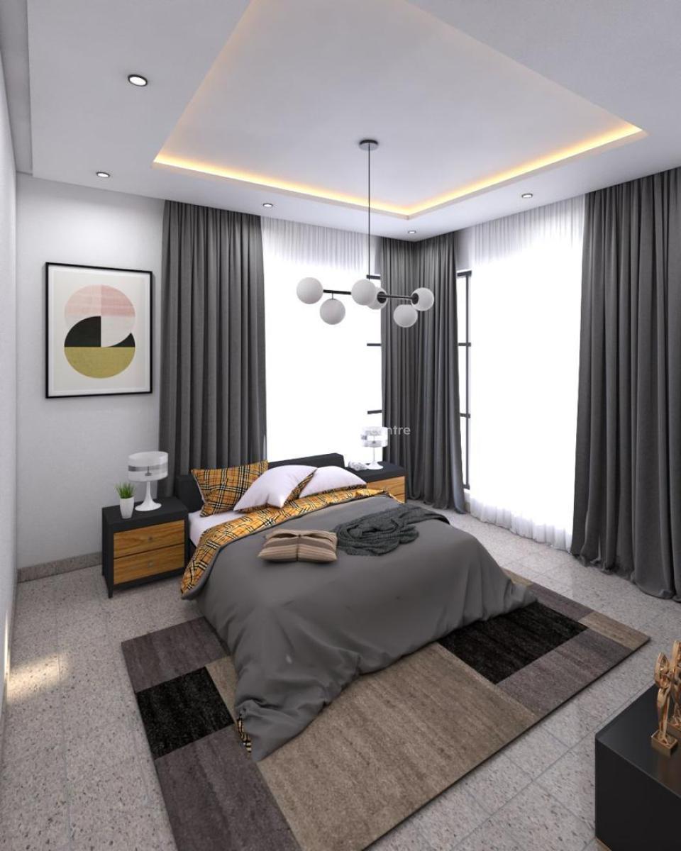 Modern 3 Bedrooms Semi-detached Duplex with Open Roof on 2 Floors, Forthright Garden Estate, Berger, Arepo, Ogun, Semi-detached Duplex for Sale