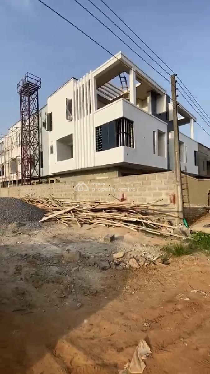 Modern 3 Bedrooms Semi-detached Duplex with Open Roof on 2 Floors, Forthright Garden Estate, Berger, Arepo, Ogun, Semi-detached Duplex for Sale