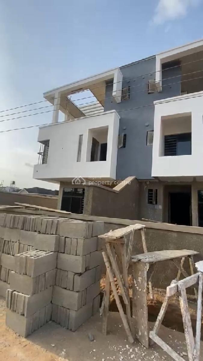Modern 3 Bedrooms Semi-detached Duplex with Open Roof on 2 Floors, Forthright Garden Estate, Berger, Arepo, Ogun, Semi-detached Duplex for Sale