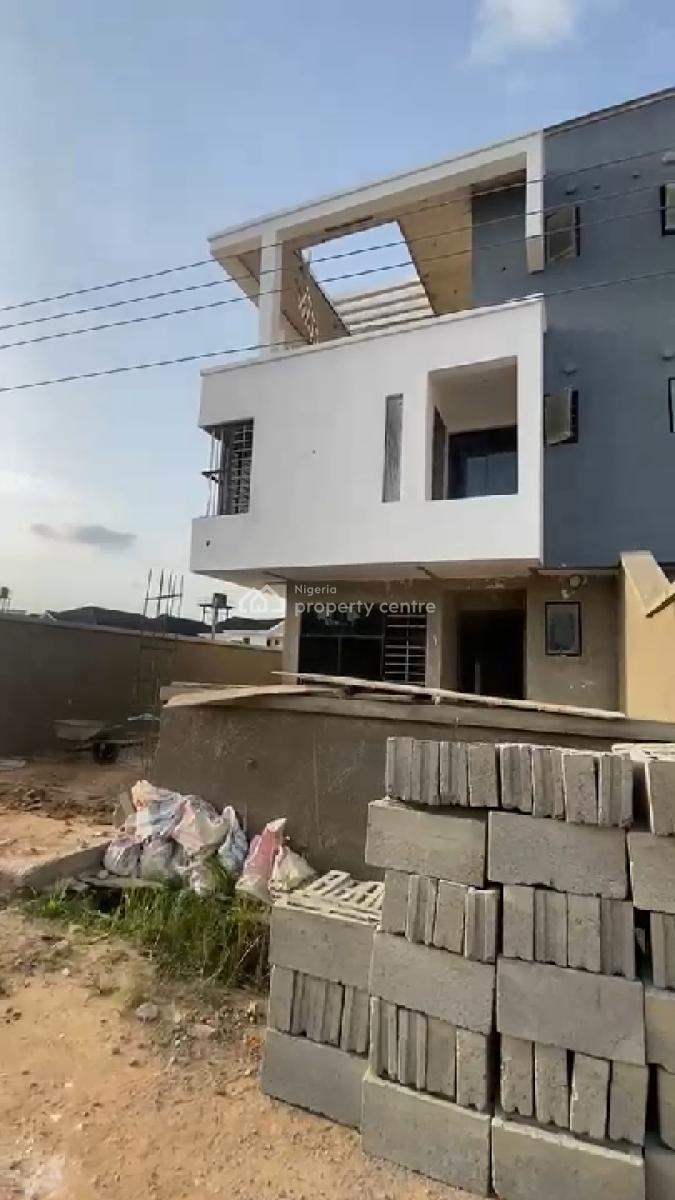 Modern 3 Bedrooms Semi-detached Duplex with Open Roof on 2 Floors, Forthright Garden Estate, Berger, Arepo, Ogun, Semi-detached Duplex for Sale