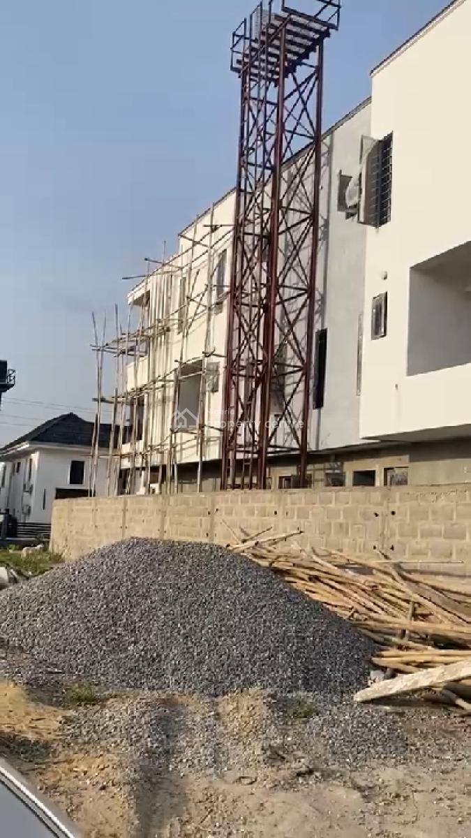 Modern 3 Bedrooms Semi-detached Duplex with Open Roof on 2 Floors, Forthright Garden Estate, Berger, Arepo, Ogun, Semi-detached Duplex for Sale