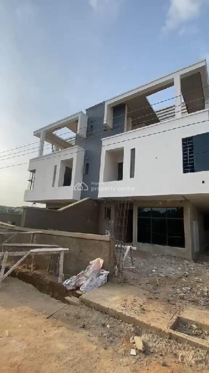 Modern 3 Bedrooms Semi-detached Duplex with Open Roof on 2 Floors, Forthright Garden Estate, Berger, Arepo, Ogun, Semi-detached Duplex for Sale