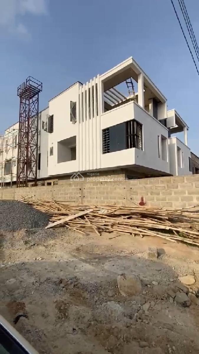 Modern 3 Bedrooms Semi-detached Duplex with Open Roof on 2 Floors, Forthright Garden Estate, Berger, Arepo, Ogun, Semi-detached Duplex for Sale