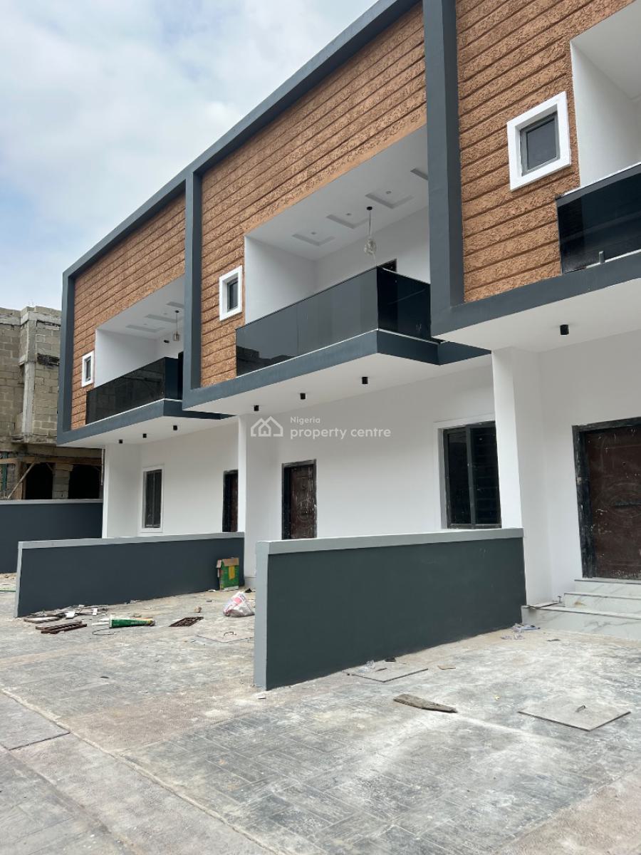Luxuriously Finished, Very Massive 4bedrooms Terraced Duplex with Bq, Greenwich Gardens Estate, Alapere, Ketu, Lagos, Terraced Duplex for Sale