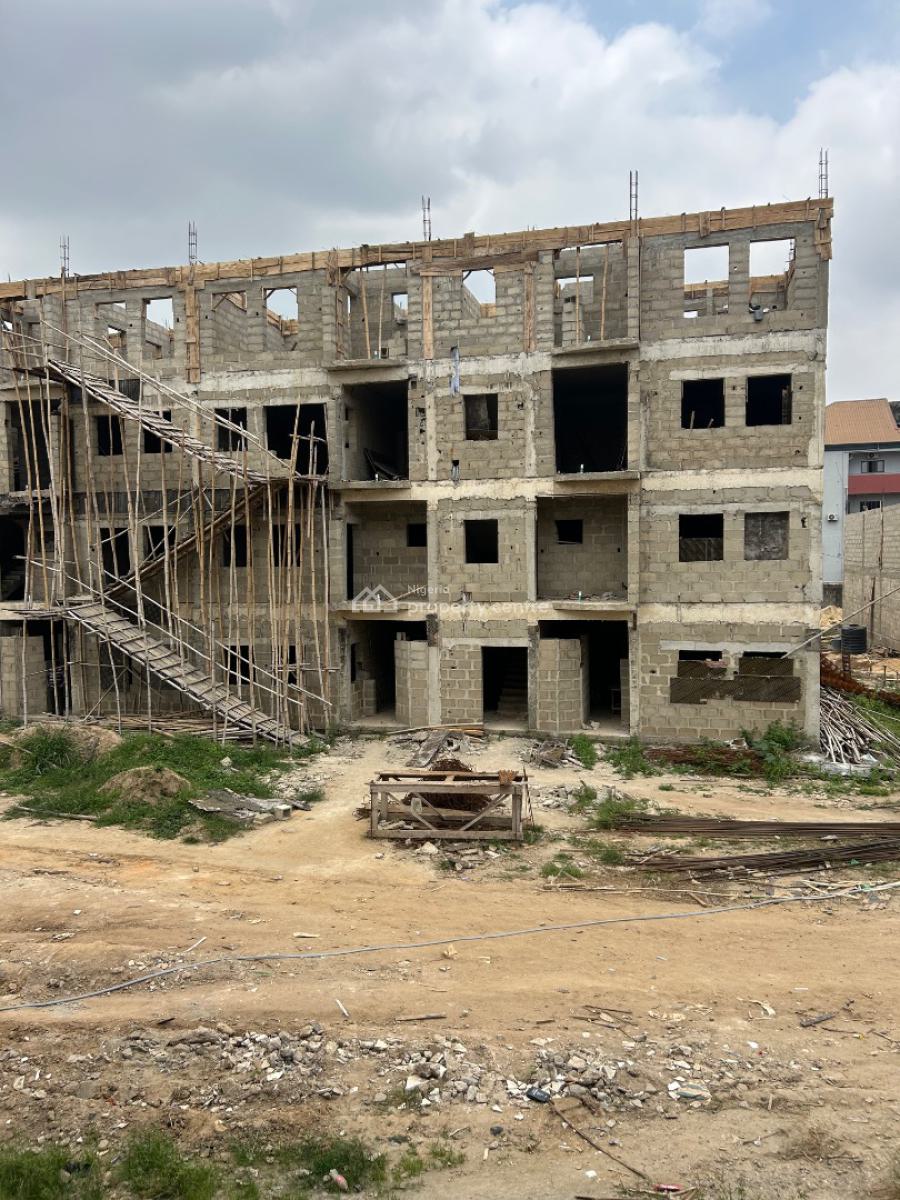 4-bedroom Maisonette Duplex with Bq (70% Completed), Ipod Court, Alapere, Ketu, Lagos, Terraced Duplex for Sale