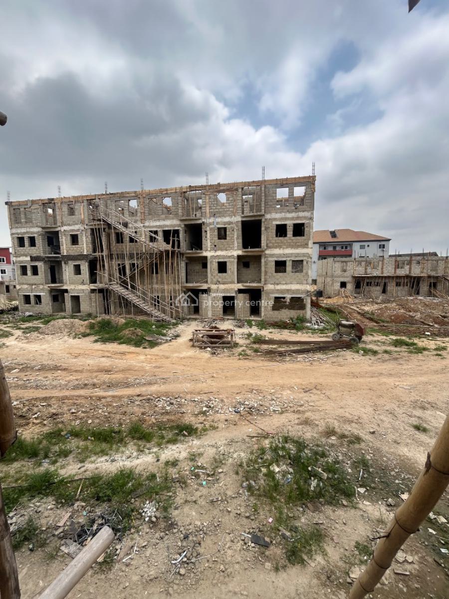 4-bedroom Maisonette Duplex with Bq (70% Completed), Ipod Court, Alapere, Ketu, Lagos, Terraced Duplex for Sale