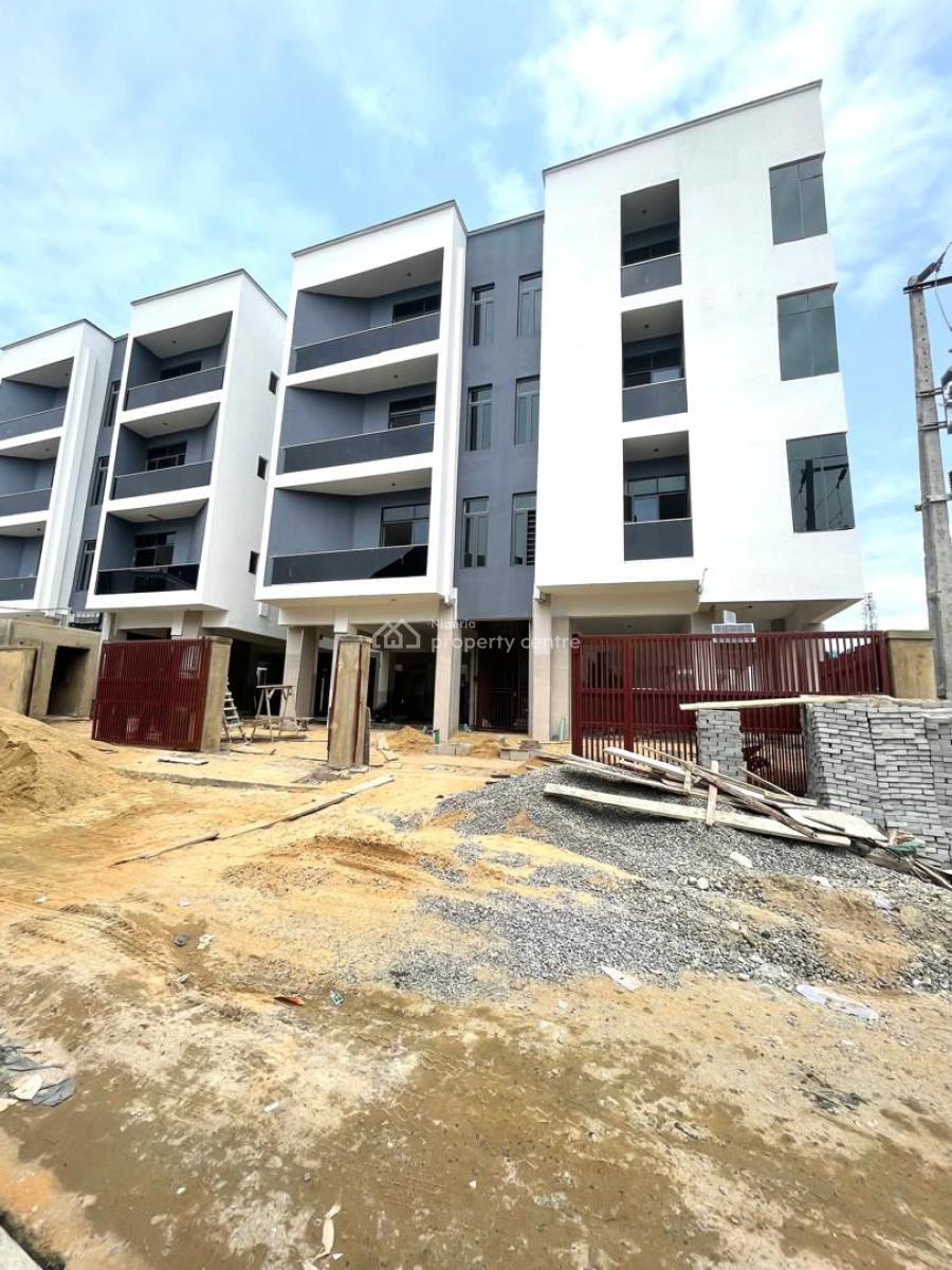 Newly Built 3 Bedroom Flat with Pool and Gym, By The 2nd Tollgate, Lekki, Lagos, Flat / Apartment for Rent
