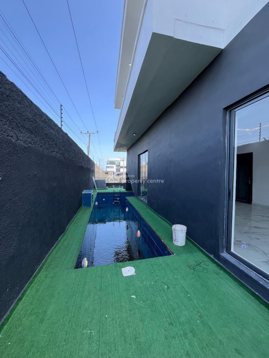 Aesthetically Pleasing 5bedroom Fully Detached Duplex with Pool and Bq, Osapa London, Osapa, Lekki, Lagos, Detached Duplex for Sale