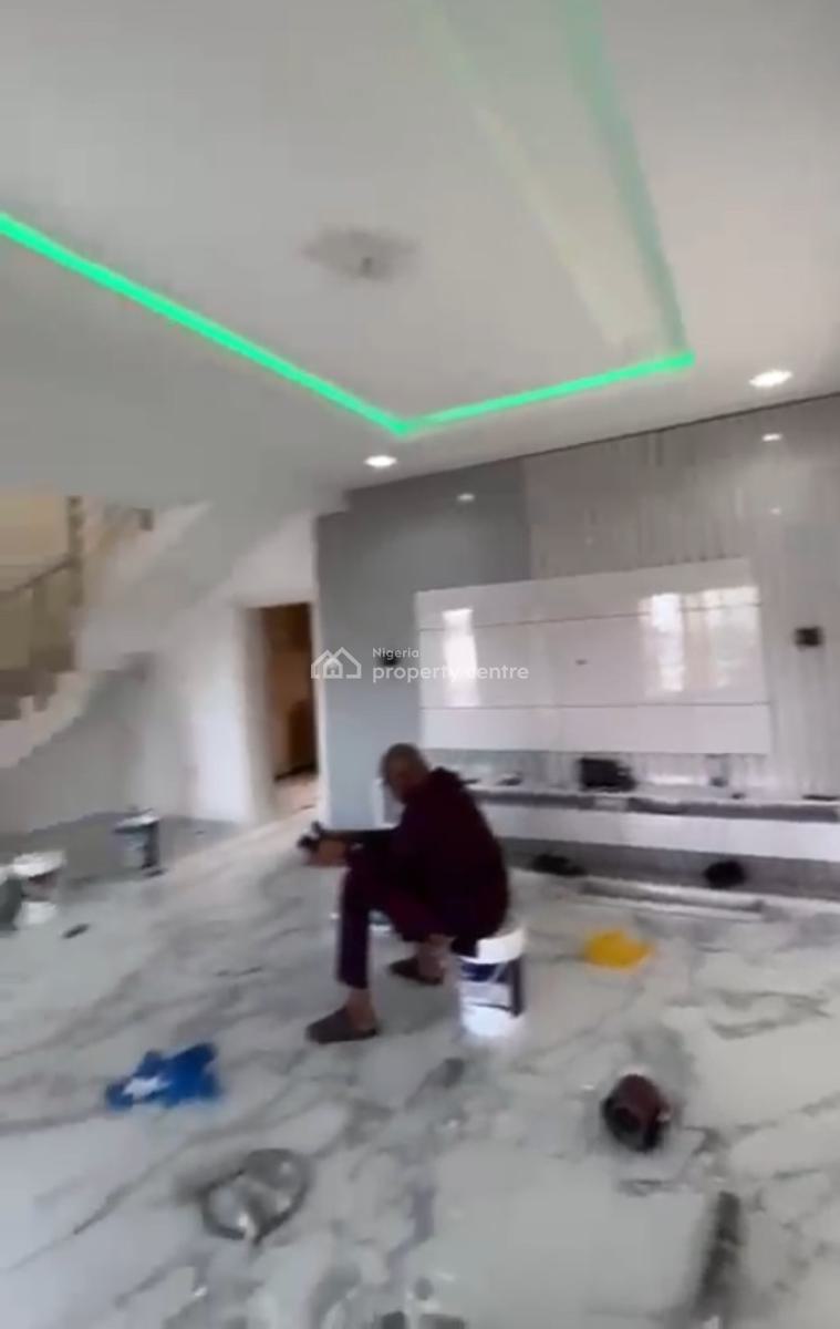 Luxury Clean 3 Bedroom Semi Detached Duplex, Bq, Ac,tarred Rd, By Godab Estate, Life Camp, Abuja, Flat / Apartment for Rent