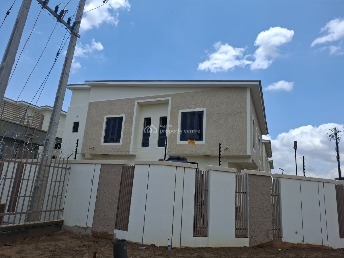 Newly Built 4 Duplex with Bq, Jahi By Living Faith Church, Jahi, Abuja, Semi-detached Duplex for Sale