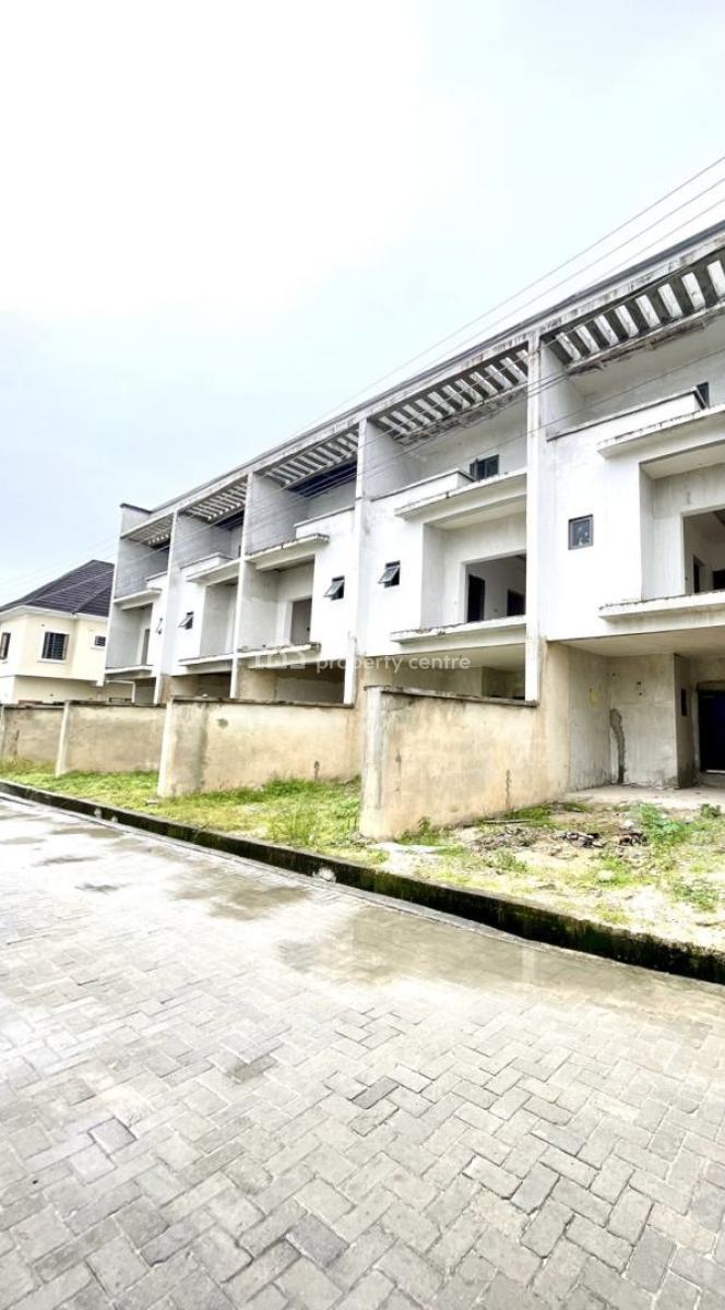 Newly Built 4 Bedroom Self Compound Duplex with Bq in a Secure Estate, Ajah, Lekki, Lagos, Semi-detached Duplex for Sale