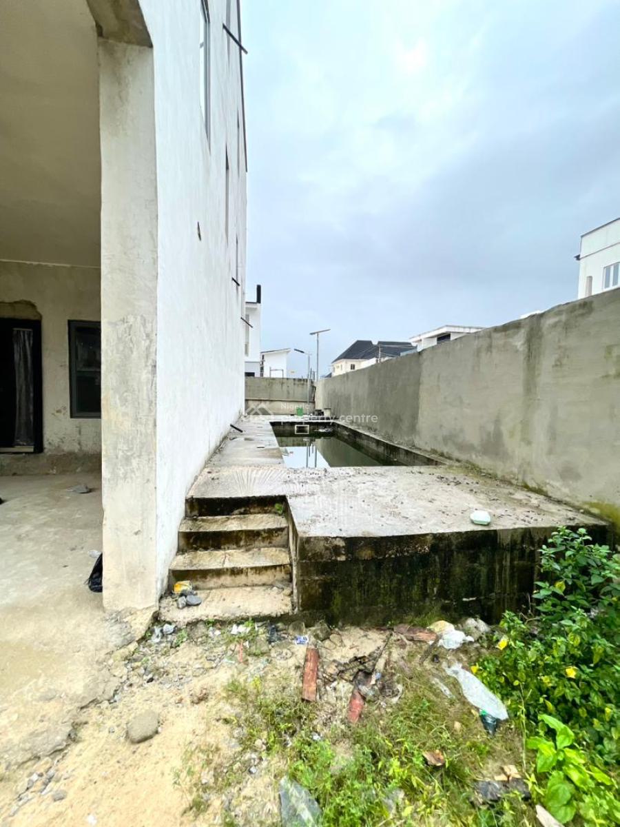 Newly Built 4 Bedroom Self Compound Duplex with Bq in a Secure Estate, Ajah, Lekki, Lagos, Semi-detached Duplex for Sale