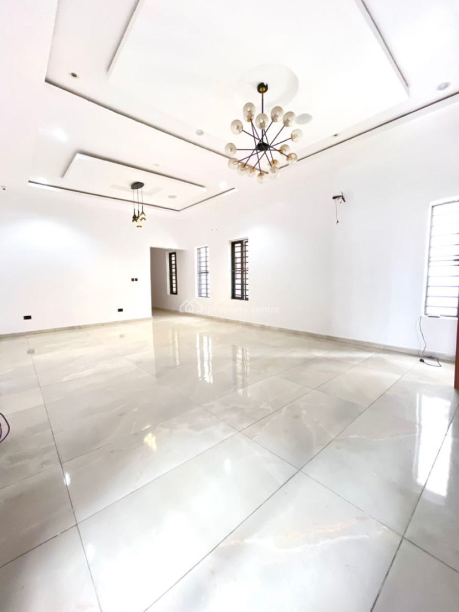 Classic 5 Bedroom Fully Detached Duplex with a Bq in a Secure Estate, Chevron, Lekki, Lagos, Detached Duplex for Sale