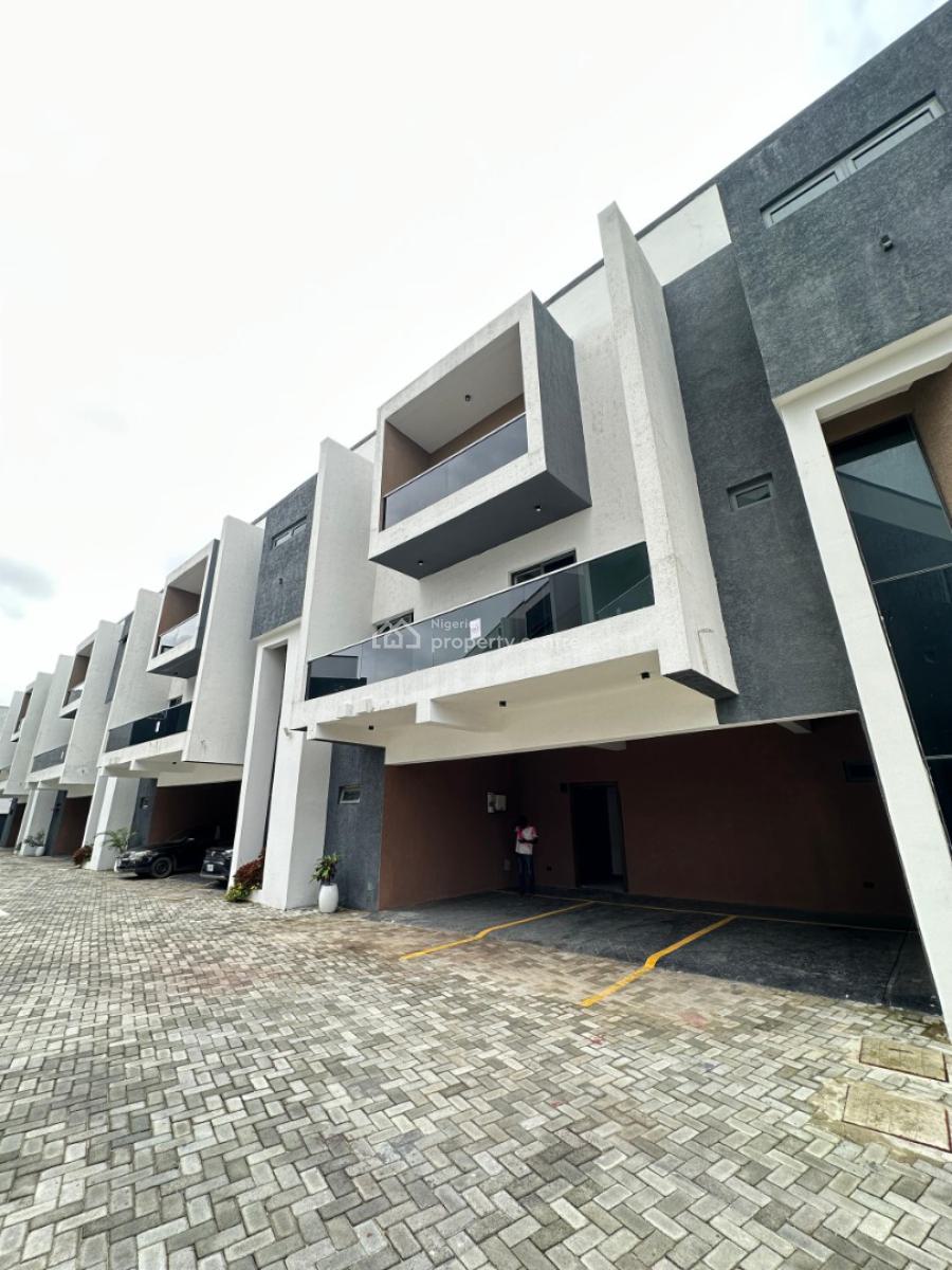 4bed Brand New Duplex with Pool & Gym, Meadow Hall Way, Ikate, Lekki, Lagos, Terraced Duplex for Sale
