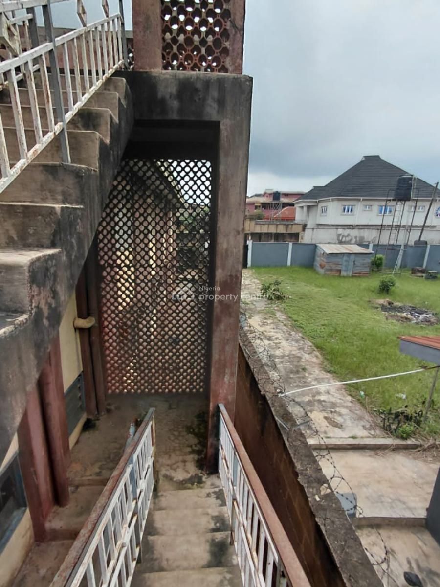 16 Rooms Tenement Building at Alakia, Airport, Alakia, Ibadan, Oyo, Block of Flats for Sale