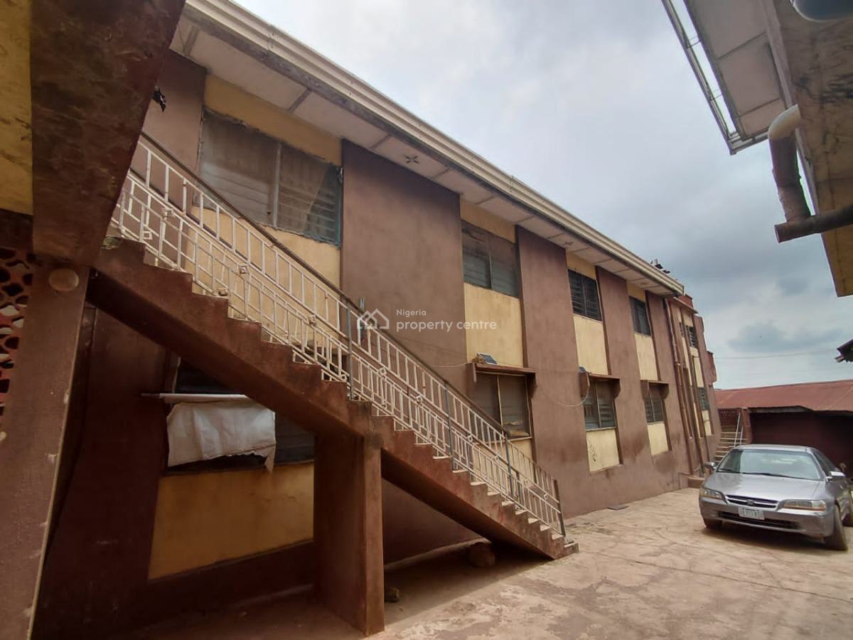 16 Rooms Tenement Building at Alakia, Airport, Alakia, Ibadan, Oyo, Block of Flats for Sale