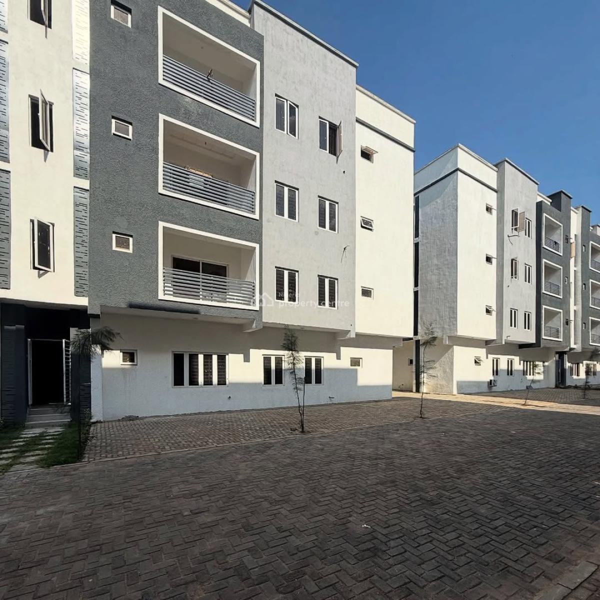 Brand New 3bedroom Apartment with Bq, Wuye, Abuja, Flat / Apartment for Sale