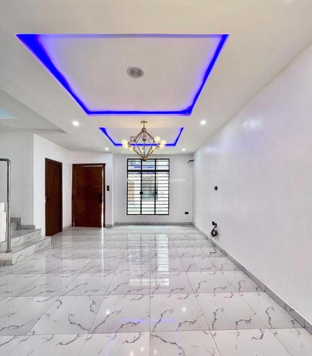 Fully Serviced Contemporary 4 Bedroom Terrace Duplexes with Swimming, Chevron, Lekki, Lagos, Terraced Duplex for Sale