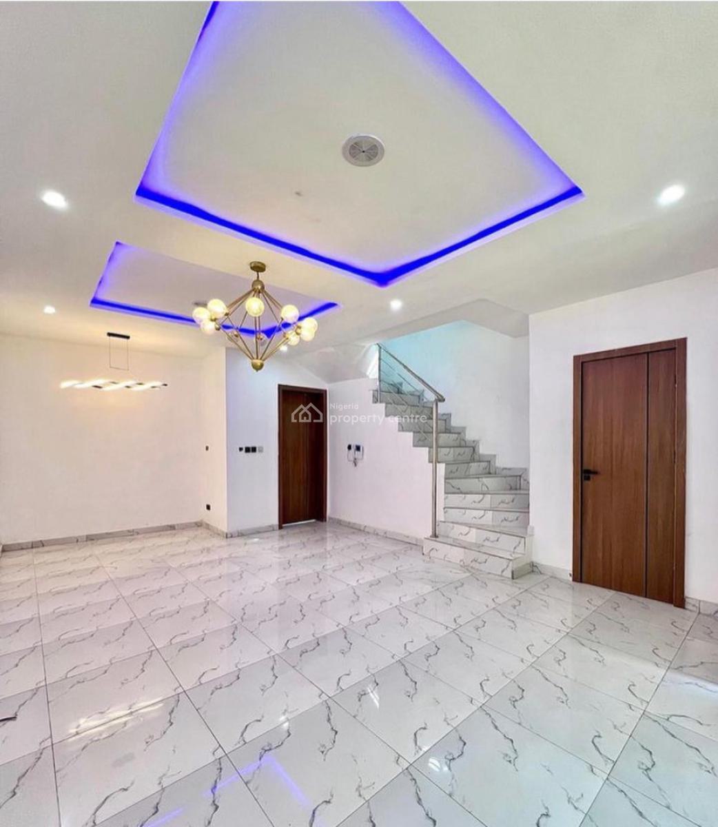 Fully Serviced Contemporary 4 Bedroom Terrace Duplexes with Swimming, Chevron, Lekki, Lagos, Terraced Duplex for Sale