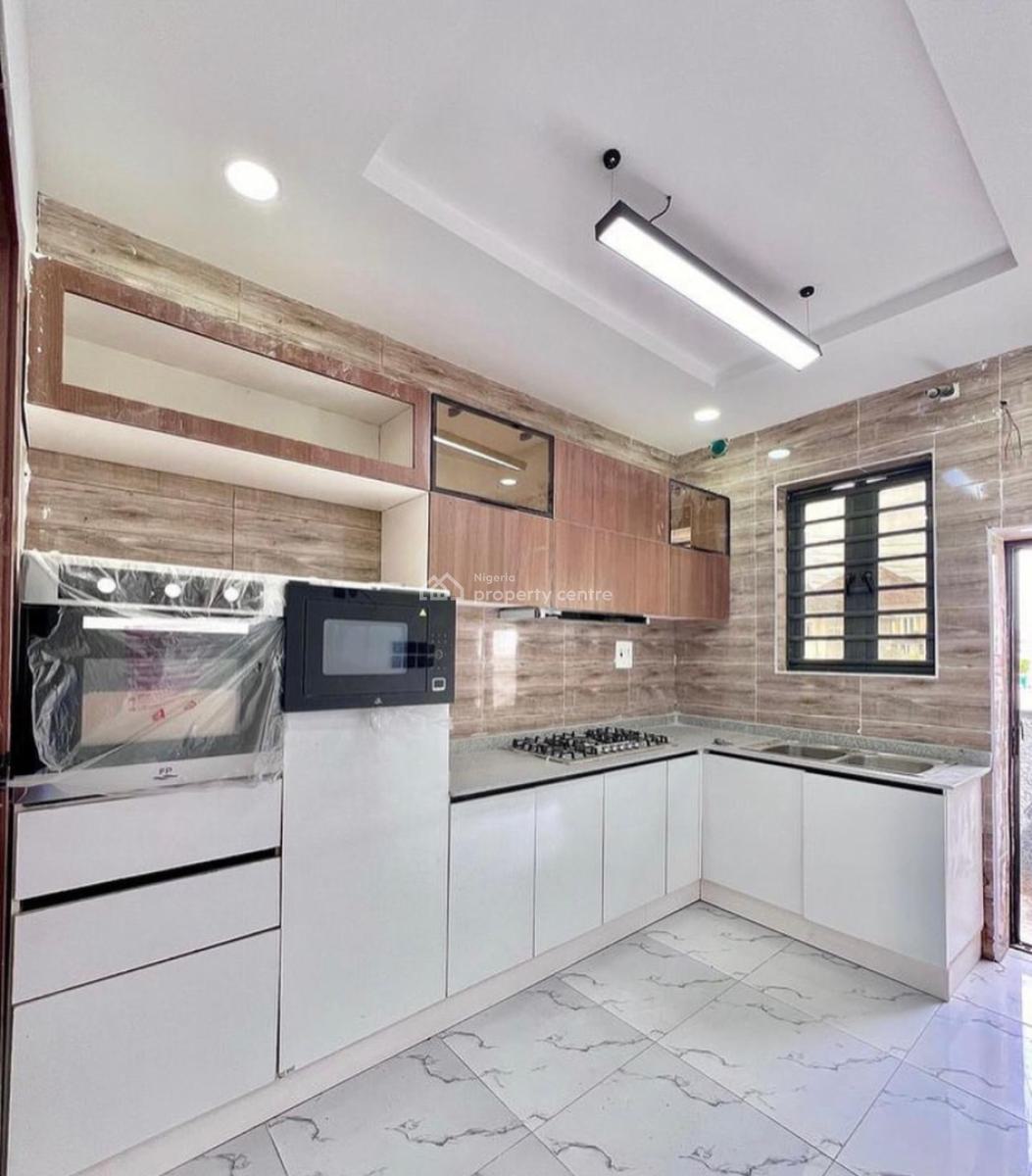 Fully Serviced Contemporary 4 Bedroom Terrace Duplexes with Swimming, Chevron, Lekki, Lagos, Terraced Duplex for Sale