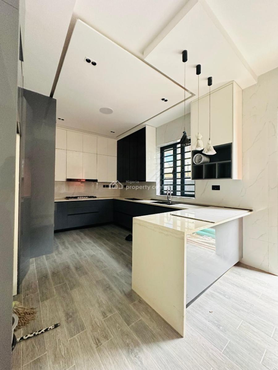 Alluring 5 Bedroom Fully Detached Duplex Plus Cinema & Bq., Stunningly Built Home with Cinema and Bq in a Secured Neighborhood, Ikeja, Lagos, Detached Duplex for Sale