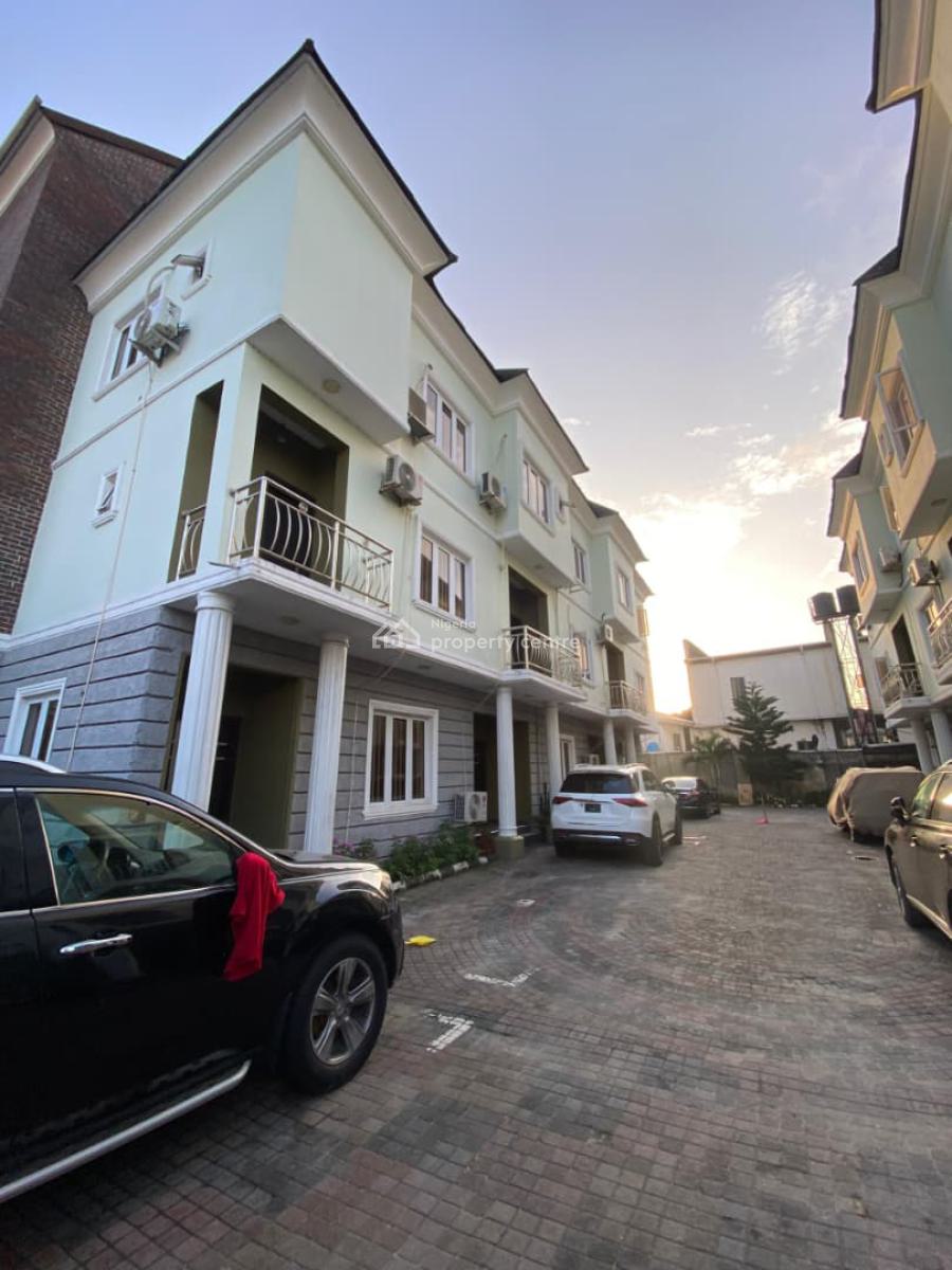 Luxury Services 4bedroom Terrace Duplex, Osapa Lekki Lagos, Lekki, Lagos, Terraced Duplex for Rent