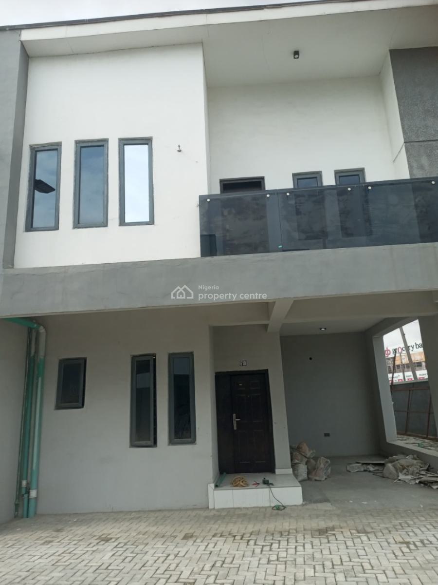 4bedroom  Servied   Semi Detached  Duplex, Ado Road, Ajah, Lagos, Semi-detached Duplex for Rent