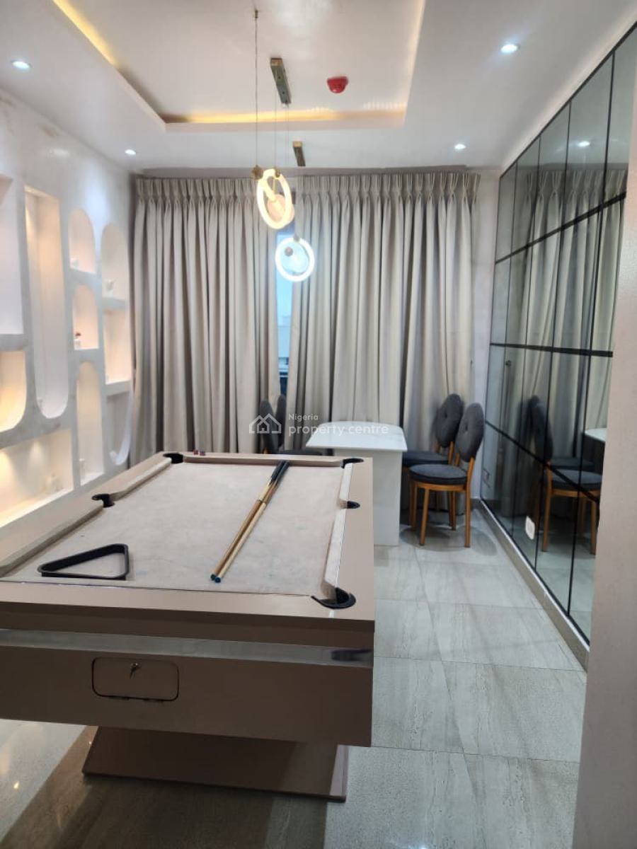 Lovely 2 Bedroom Waterfront Apartment with Ps5 & Snooker,etc, Lekki Phase 1, Lekki, Lagos, Flat / Apartment Short Let