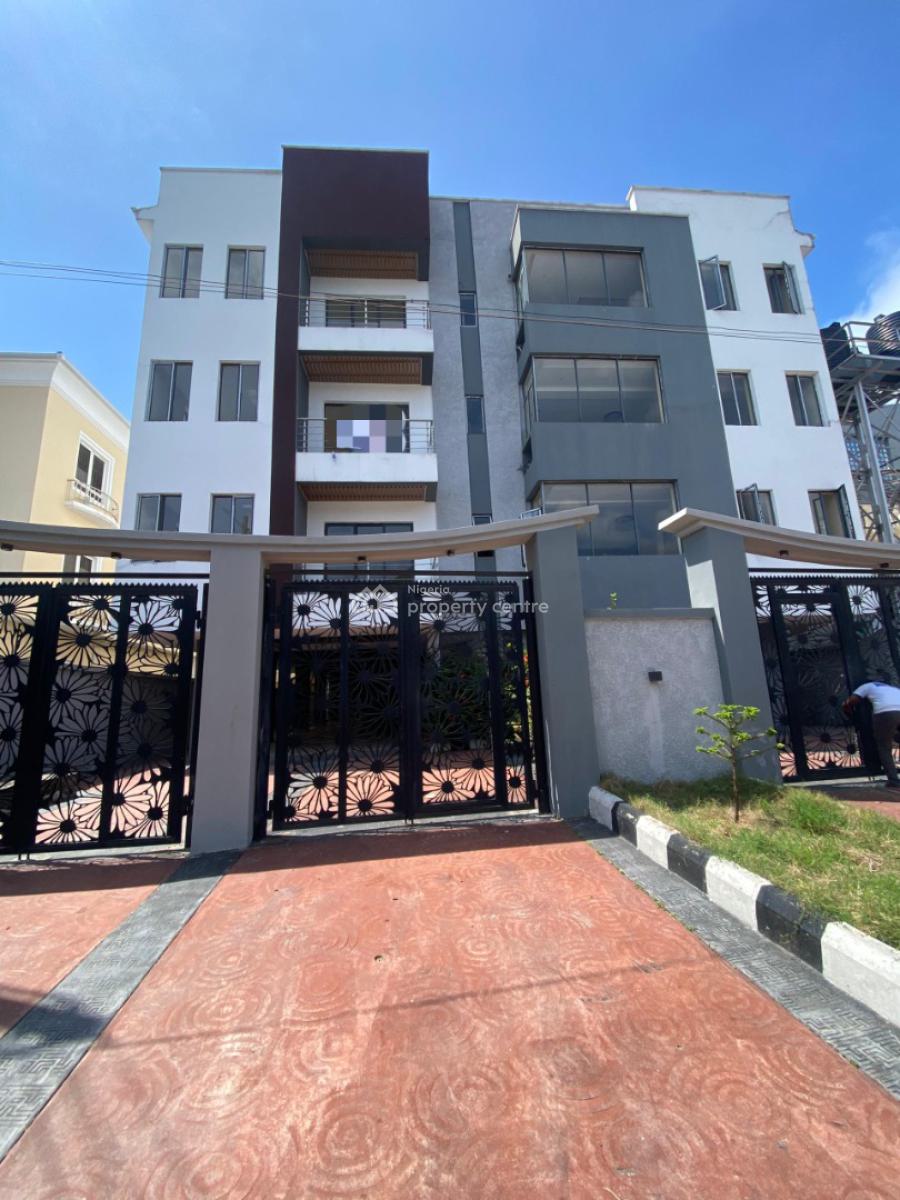 3 Bedroom Flat Apartment with a Room Bq, Agungi, Agungi, Lekki, Lagos, Block of Flats for Sale