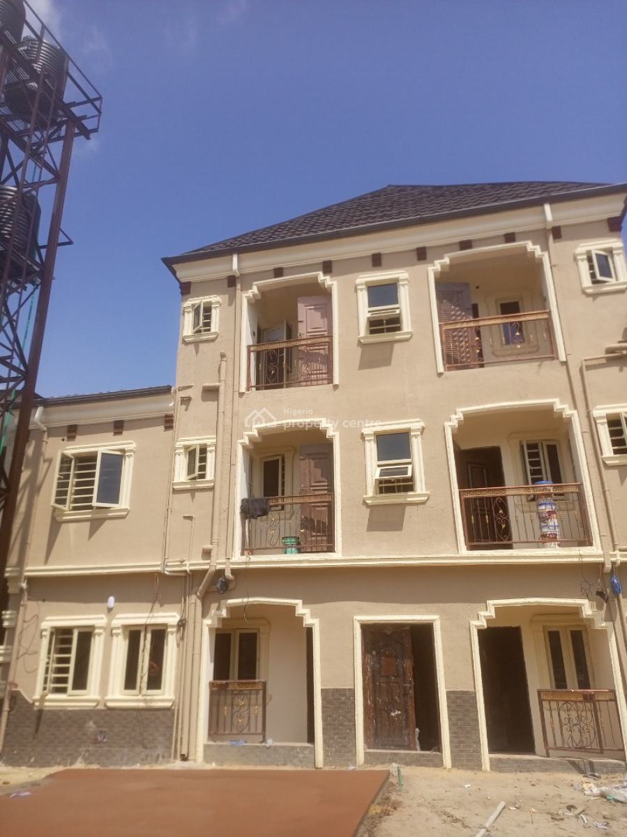 Newly Built Mini Flat, Upstairs, Banana Layout Estate, Isheri Oshun, Isolo, Lagos, Mini Flat (room and Parlour) for Rent