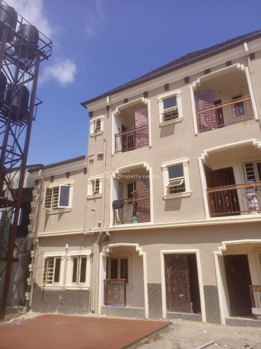 Newly Built Mini Flat, Upstairs, Banana Layout Estate, Isheri Oshun, Isolo, Lagos, Mini Flat (room and Parlour) for Rent