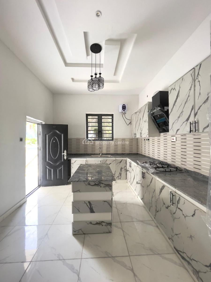 The Most Affordable 4 Bedroom Self Compound Terrace Duplex with Bq, Ajah, Lagos, Terraced Duplex for Sale