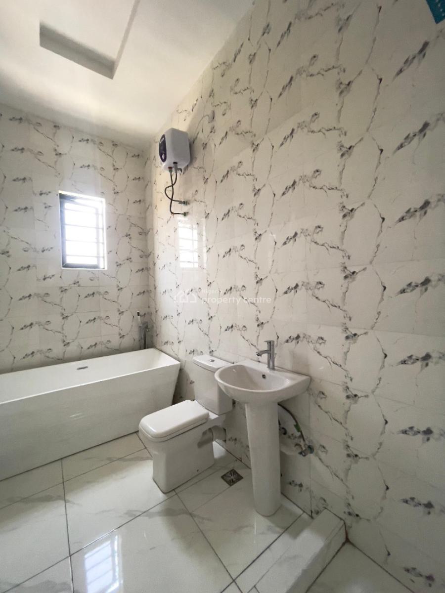 The Most Affordable 4 Bedroom Self Compound Terrace Duplex with Bq, Ajah, Lagos, Terraced Duplex for Sale