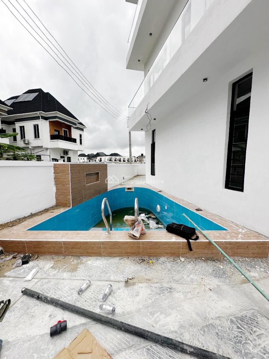 Contemporary 5-bedroom Detached Duplex with Swimming Pool, Orchid, Lekki, Lagos, Detached Duplex for Sale